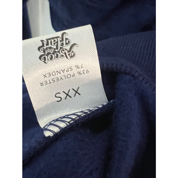 Ascot & Hart Target Collab - Velour V Neck Sweater size XXS NWT TOP ONLY - Picture 6 of 8